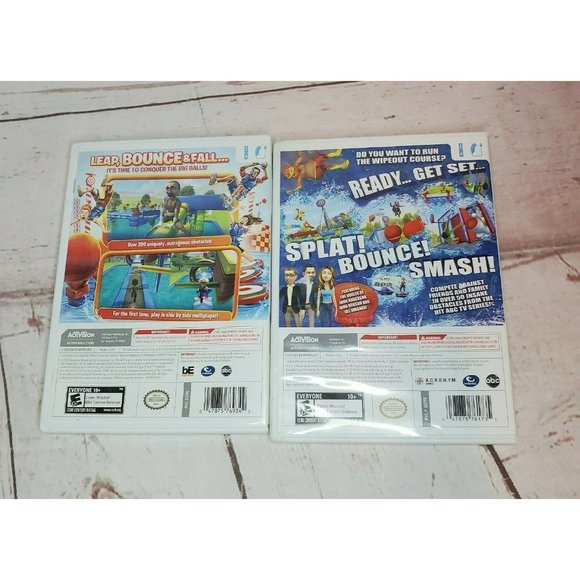 Wipeout The Game & Wipeout 3 Wii Game Bundle With Manual No Scratches Activision - Picture 3 of 11